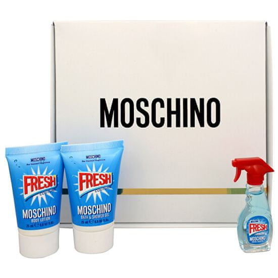 Moschino Fresh Couture - EDT 5 ml + sprchový gél 25 ml + telové mlieko 25 ml