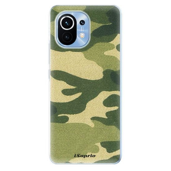 iSaprio Silikónové puzdro - Green Camuflage 01 pre Xiaomi Mi 11