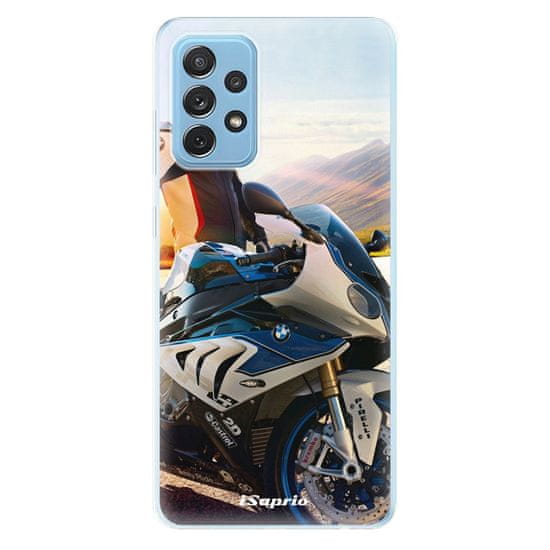 iSaprio Silikónové puzdro - Motorcycle 10 pre Samsung Galaxy A72