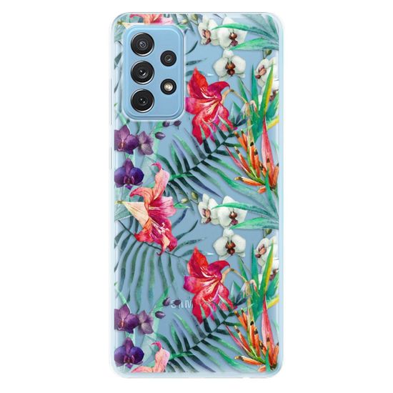 iSaprio Silikónové puzdro - Flower Pattern 03 pre Samsung Galaxy A72