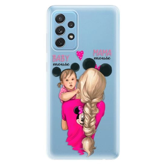 iSaprio Silikónové puzdro - Mama Mouse Blond and Girl pre Samsung Galaxy A72