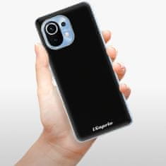 iSaprio Silikónové puzdro - 4Pure - černý pre Xiaomi Mi 11
