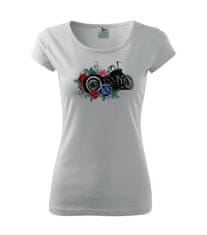 MSP Dámske tričko s moto motívom 127 Cafe racer