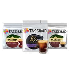 Tassimo Tassimo PACK MALL kapsule -1x Café Crema XL, 1x Café Crema, 1x L'OR Lungo Profondo
