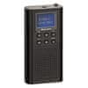 PORTABLE DAB + / DAB / FM-RDS RADIO WITH HEADPHONES OUT., TRA-70D + / BK