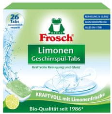 Frosch EKO Tablety do umývačky všetko v 1 Citrón (26 tabliet)