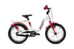 Detský bicykel niXe EVO 16 bielo/červený (od 110 cm)