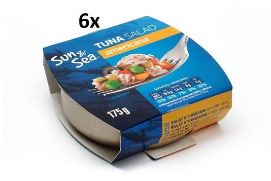 Sun&Sea Šalát s tuniakom Americana 175 g