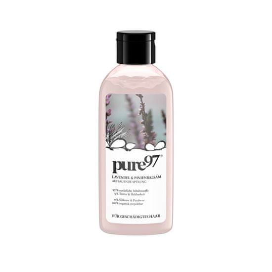 Pure97 Obnovujúci kondicionér pre poškodené vlasy Lavendel & Pinienbalsam