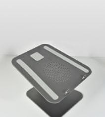Coteetci hliníkový flexibilný podstavec pre notebooky (obojsmerný) CS5150-TS, strieborný