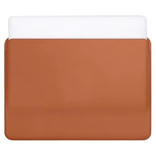 Coteetci PU Ultra-tenké púzdro pre MacBook 13 MB1018-BR, hnedá