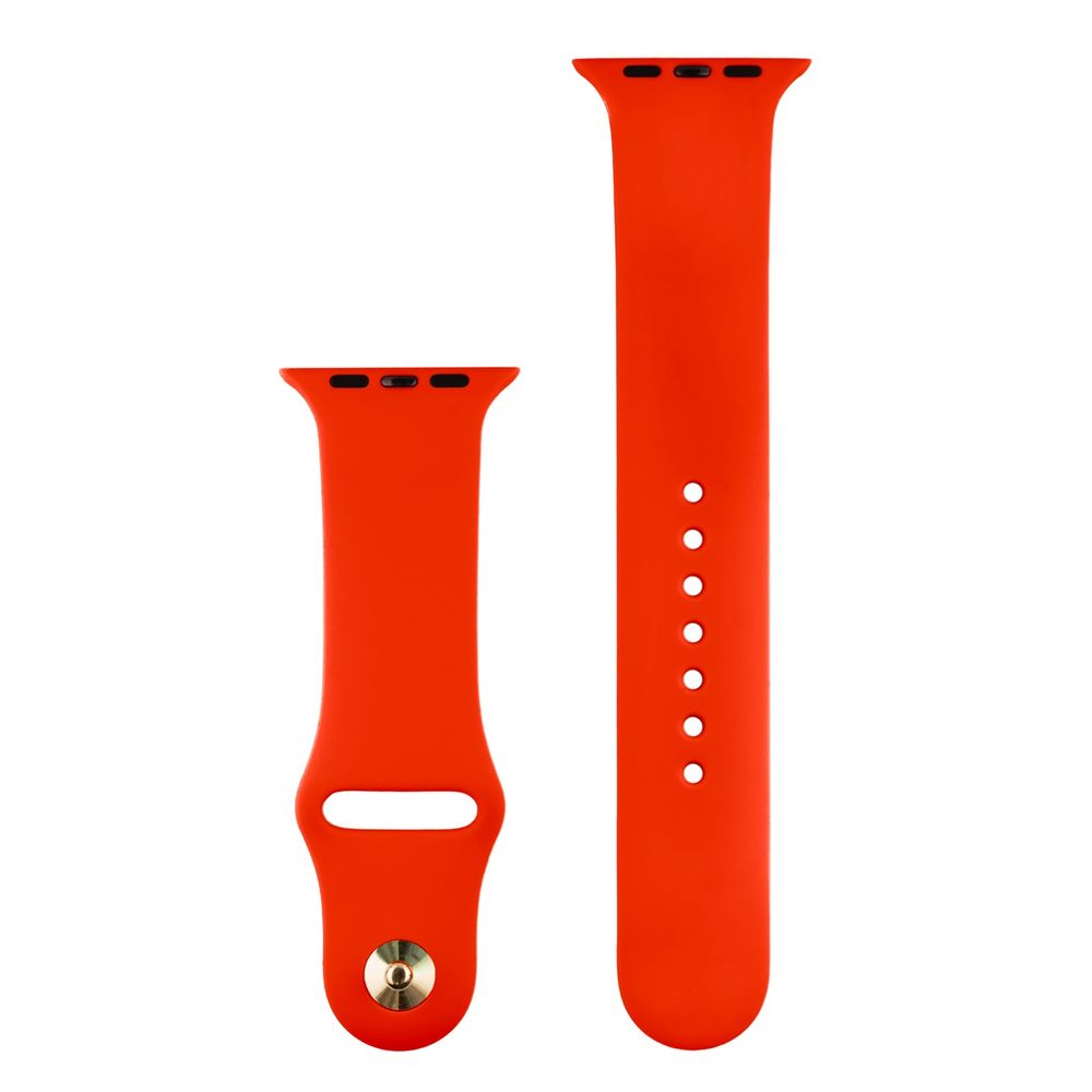Coteetci silikónový športový náramok pre Apple Watch 42/44 mm CS2086-RD, červený