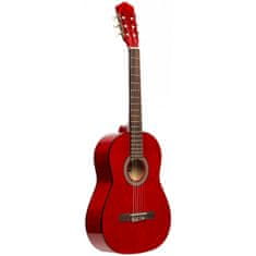 Stagg SCL50 1/2-RED, klasická gitara 1/2, červená
