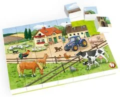 Hubelino Puzzle Život na farme