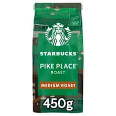 Starbucks Pike Place Espresso Roast, zrnková káva, 450 g