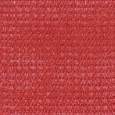 Vidaxl Balkónová markíza, červená 120x300 cm, HDPE