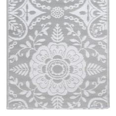 Petromila vidaXL Vonkajší koberec bledosivý 190x290 cm PP