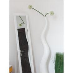 Europalms Wave dizajnový kvetináč 125cm, biely