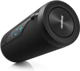  Bluetooth 5.0 reproduktor niceboy raze 4 origin aux in vstup mikrofón vodoodolný prachuodolný ip67 krásny zvuk výkon 20 w handsfree mikrofón