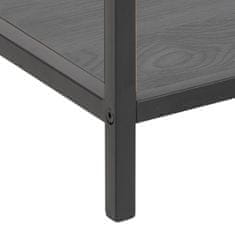 Design Scandinavia Nočný stolík Seaford, 63 cm, MDF, čierna