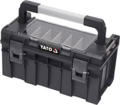 YATO  Box na náradie plastový s organizérom 450x260x240mm