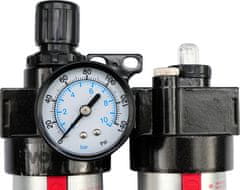 Vorel Regulátor tlaku vzduchu 1/2", 0-1MPa, s filtrom a primazávaním
