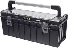 YATO  Box na náradie plastový s organizérom 650x270x272mm
