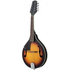 Stagg M20 LH, bluegrassová ľavoruká mandolína, violinburst