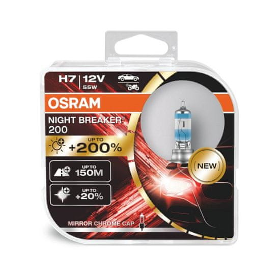 Osram H7 OSRAM Night Breaker Laser +200% BOX 2ks