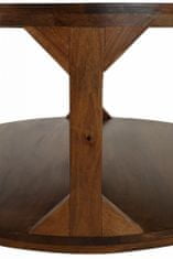 Danish Style Konferenčný stolík Misa, 90 cm, masívne mango