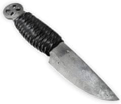 Madhammers Kovaný nôž - "Templář" hnedý, 24 cm