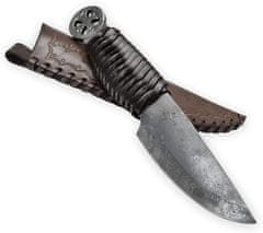 Madhammers Kovaný nôž - "Templář" hnedý, 24 cm