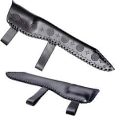 Madhammers Kovaný nôž - Sax Harald čierny, 45 cm