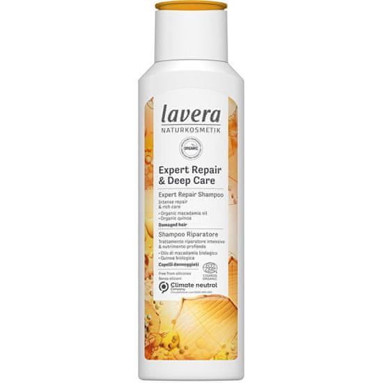 Lavera Šampón a kondicionér 2v1 pre veľmi poškodené a suché vlasy (Deep Care & Repair ) 250 ml