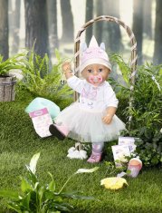 BABY born s čarovným cumlíkom, dievčatko v oblečení jednorožca, 43 cm