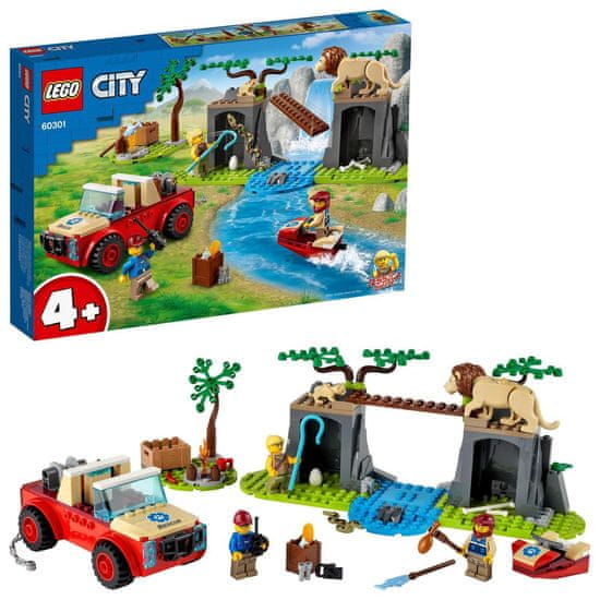 LEGO City 60301 Záchranárske terénne auto do divočiny