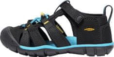 KEEN chlapčenské sandále Seacamp II CNX 1025128/1025141, 24, čierna
