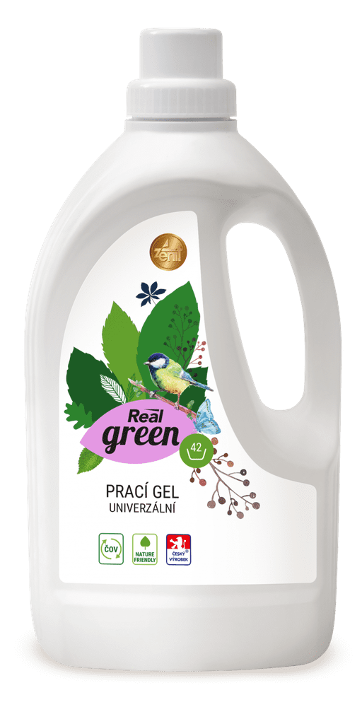 Real Green Clean prací gél 1,5 l