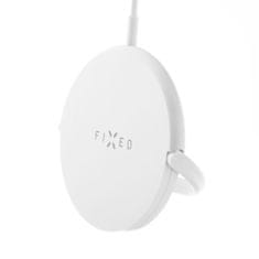 FIXED Stolná nabíjačka MagPad s podporou uchytenia MagSafe, 15W FIXMPAD-WH, biela - rozbalené