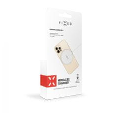 FIXED Stolná nabíjačka MagPad s podporou uchytenia MagSafe, 15W FIXMPAD-WH, biela - zánovné