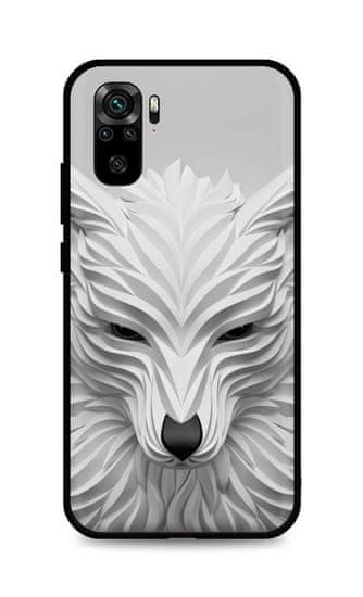 TopQ Kryt LUXURY Xiaomi Redmi Note 10 pevný Biely vlk 57994