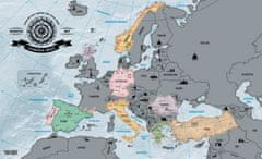 shumee Stieracia mapa Európy