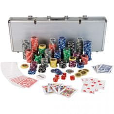 Greatstore Poker Set - 500 laserových žetónov Ultimate