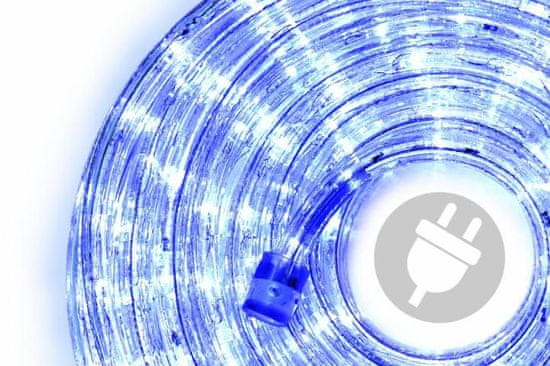 shumee LED svetelný kábel - 480 diód, 20 m, modrý