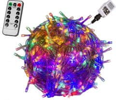 shumee VOLTRONIC Vianočná reťaz - 600 LED, farebná, ovládač