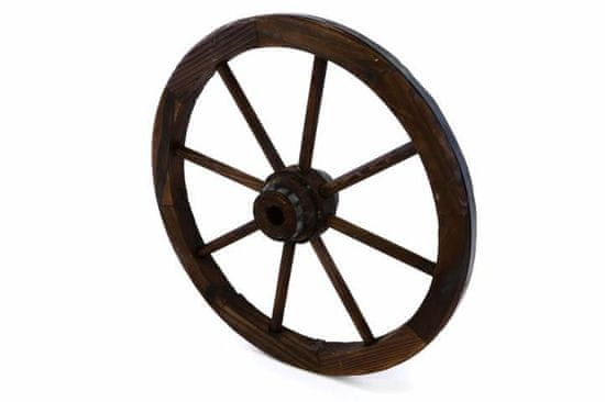 shumee Drevené koleso 50 cm - štýlová rustikálna dekorácia Garth