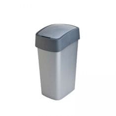 shumee Odpadkový koš FLIPBIN 50l - šedý CURVER
