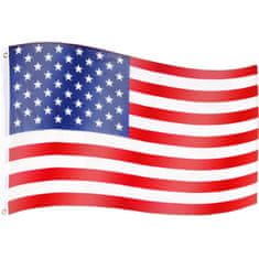 Greatstore Vlajka USA - 120 cm x 80 cm