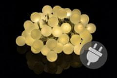 shumee Záhradné párty osvetlenie – vonkajšie 50 LED teplá biela