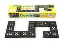 Greatstore Domino Classic 28ks společenská hra plast v krabičce 21x6x3cm